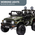 Kahuna Toyota FJ Cruiser Kids Electric Ride On Car Green