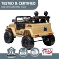 Kahuna Toyota FJ Cruiser Kids Electric Ride On Car Khaki
