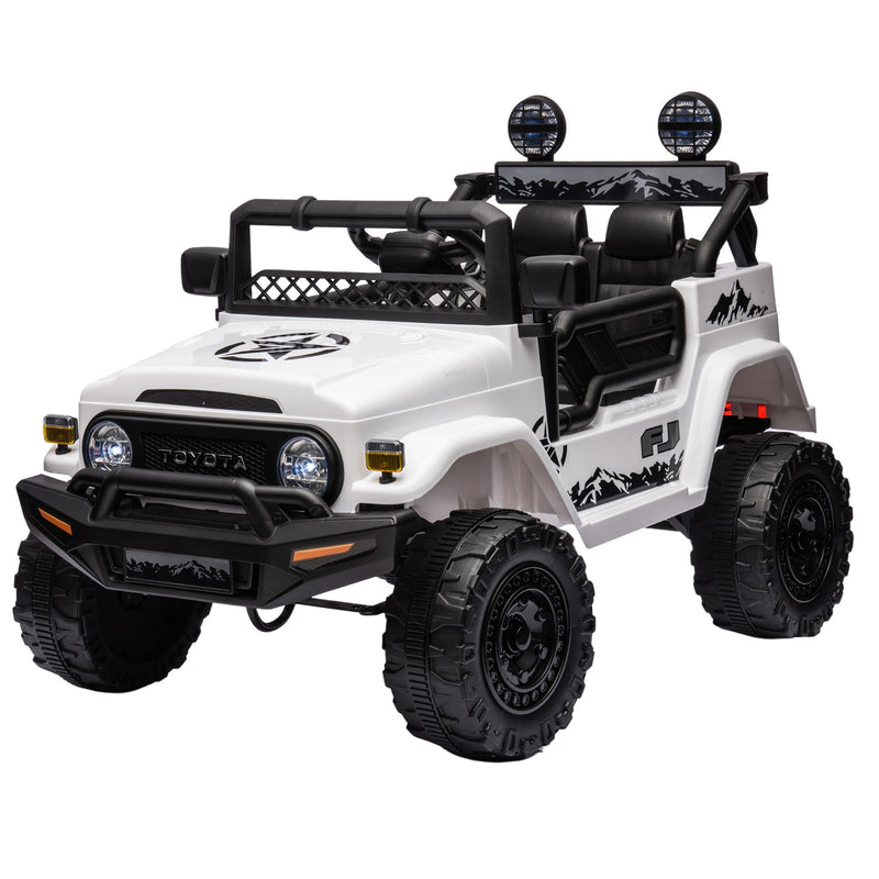 Kahuna Toyota FJ Cruiser Electric Kids Ride-on Car White