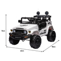 Kahuna Toyota FJ Cruiser Electric Kids Ride-on Car White