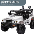 Kahuna Toyota FJ Cruiser Electric Kids Ride-on Car White
