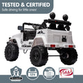 Kahuna Toyota FJ Cruiser Electric Kids Ride-on Car White