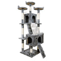 Furtastic 170cm Cat Tree Scratching Post Grey