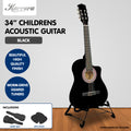Karrera Kids Acoustic Guitar 1/2 Size Black
