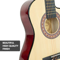 Karrera Kids Acoustic Guitar 23 Inch Natural Wood