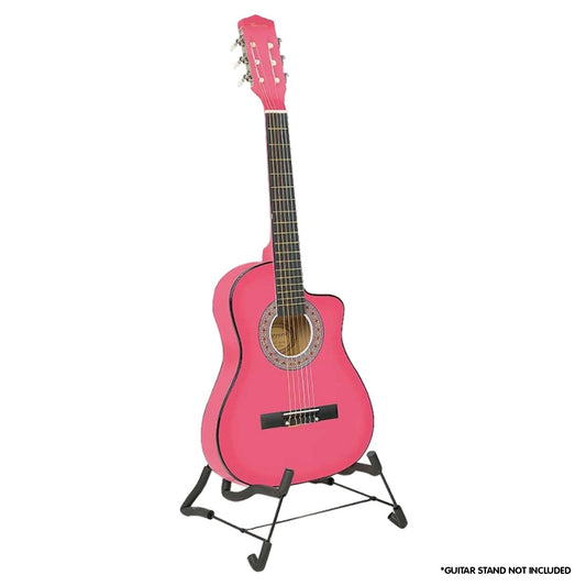 Karrera Kids Acoustic Guitar 38" Pink