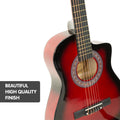 Karrera Kids Acoustic Guitar 38in Red