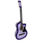 Karrera 38in Cutaway Acoustic Guitar Purple Burst w Bag