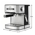 Pronti 1.6L Automatic Coffee Espresso Machine with Steam Frother