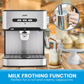 Pronti 1.6L Automatic Espresso Machine Steam Frother
