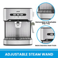 Pronti 1.6L Automatic Espresso Machine Steam Frother