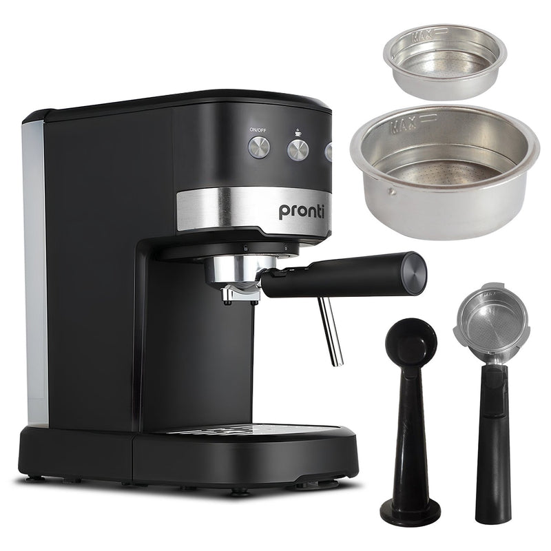Pronti CM-850D 20 Bar Espresso Machine Milk Frother 1.25L
