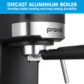 Pronti CM-850D 20 Bar Espresso Machine Milk Frother 1.25L