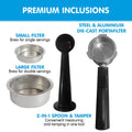 Pronti CM-850D 20 Bar Espresso Machine Milk Frother 1.25L