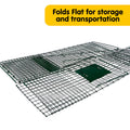Klika Live Animal Trap Possum Rat Rabbit Folding Cage Humane Catcher