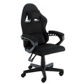 Sarantino Kids Gaming Chair Black Adjustable Ergonomic Computer Desk Seat