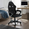 Sarantino Kids Gaming Chair Black Adjustable Ergonomic Computer Desk Seat