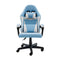 Sarantino Kids Study Gaming Chair Black White Adjustable Height