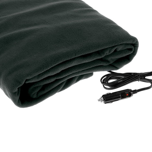 Laura Hill Electric Car Blanket 150x110cm 12V Black