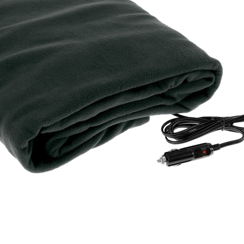 Laura Hill Electric Car Blanket 150x110cm 12V Black
