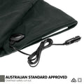 Laura Hill Electric Car Blanket 150x110cm 12V Black