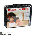 Laura Hill Electric Car Blanket 150x110cm 12V Black