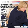 Laura Hill 150x110cm Electric Car Blanket 12V Blue