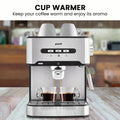 Pronti Toaster Kettle Coffee Machine Breakfast Set Black