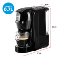 Pronti 3-in-1 Coffee Machine Nespresso Caffitaly Compatible