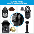 Pronti 3-in-1 Coffee Machine Nespresso Caffitaly Compatible