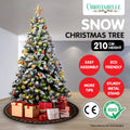 Christabelle 2.1m Snow Tip Christmas Tree 1200 Tips