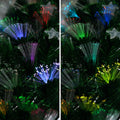 Christabelle 1.2m Fibre Optic Pre Lit Christmas Tree with Stars