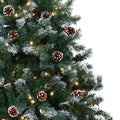 Christabelle 1.5m Pre-Lit LED Christmas Tree Pine Cones