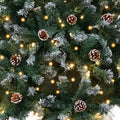 Christabelle 1.5m Pre-Lit LED Christmas Tree Pine Cones