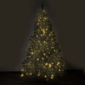 Christabelle 1.8m Pre-Lit LED Artificial Christmas Tree with Snow Tipped Needles Pine Cones Stand