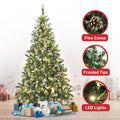 Christabelle 1.8m Pre-Lit LED Christmas Tree Pine Cones