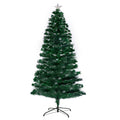 Christabelle 1.8m Pre Lit Fibre Optic Christmas Tree with Stars