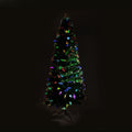 Christabelle 2.1m Pre Lit Fibre Optic Christmas Tree Xmas Decor