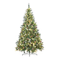 Christabelle 2.7m Pre Lit LED Christmas Tree Pine Cones