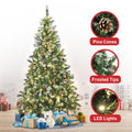 Christabelle 2.7m Pre Lit LED Christmas Tree Pine Cones