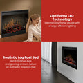 Dimplex Optiflame Electric Firebox Heater 26 Inch