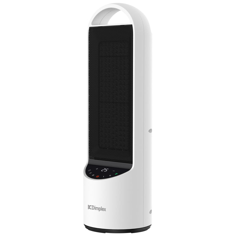 Dimplex 2kW Ceramic Heater Black White Digital DC