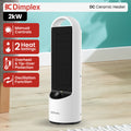 Dimplex 2kW Ceramic Heater Black White