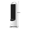 Dimplex 2kW Ceramic Heater Black White