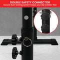 Powertrain Dip Bars Pair Height Adjustable 200kg Capacity Separated