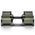 Powertrain 36KG Adjustable Dumbbell Dial-Up Green