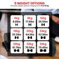 Powertrain 36KG Adjustable Dumbbell Dial-Up Green