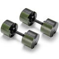 Powertrain Eon 72kg Adjustable Dumbbells Pair Green