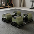 Powertrain Eon 72kg Adjustable Dumbbells Pair Green