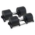 Powertrain Eon 90kg Adjustable Dumbbells Home Gym Strength Training
